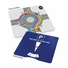 DISQUE DE STATIONNEMENT PUBLICITAIRE 'APARKA ROND POINT'
