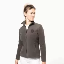 POLAIRE ZIPPE FEMME PERSONNALISABLE 'KARIPOL'