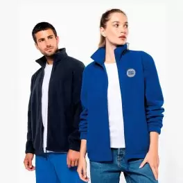 VESTE POLAIRE PERSONNALISABLE 'KARIPOL ZIPPE ELASTIQUE'