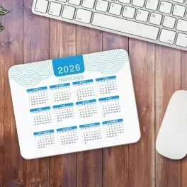 TAPIS DE SOURIS ROND PERSONNALISABLE 'PADY DATE'