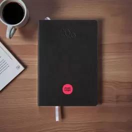 AGENDA SEMAINIER PU SOUPLE PERSONNALISE 'APRIL'