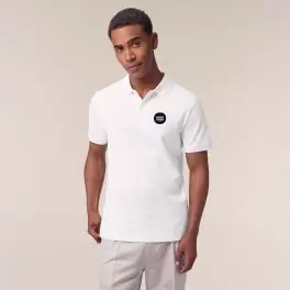POLO HOMME BLANC PERSONNALISE 'COASTER'