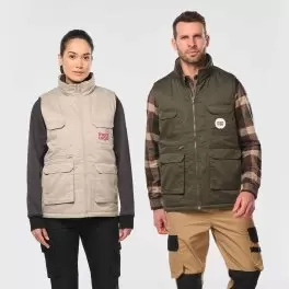 GILET MULTIPOCHES MIXTE PERSONNALISE 'HARDICA'