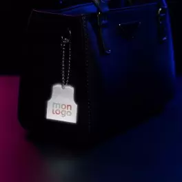 PORTE CLE REFLECHISSANT PRO GILET SECU 'SIMI'
