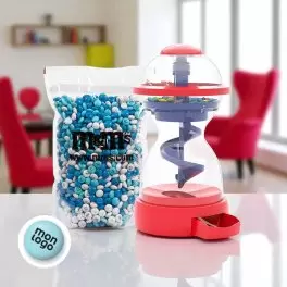 SACHET VRAC M&M'S ET DISTRIBUTEUR PERSONNALISABLE 
