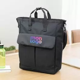SAC PORTE ORDINATEUR PERSONNALISABLE 'NADAU'