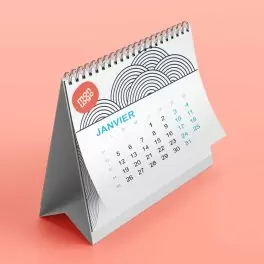 CALENDRIER CHEVALET 'EASEL CARRE'