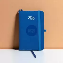 AGENDA SEMAINIER PERSONNALISABLE PU THERMOCOLLE 'LUGGI'