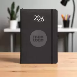 AGENDA SEMAINIER PERSONNALISABLE PU THERMOCOLLE 'GRAND LUGGI'