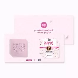 CARTE A INFUSER PERSONNALISABLE OCTOBRE ROSE LE BEAU THE