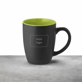 MUG CERAMIQUE PERSONNALISE 290ML 'DULCE NOIR'