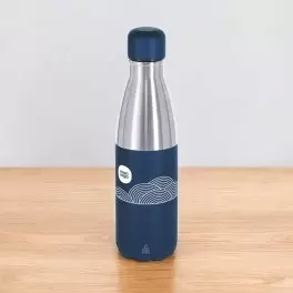 BOUTEILLE ISOTHERME RECYCLE 550ML PERSONNALISABLE 'ASTDUO'