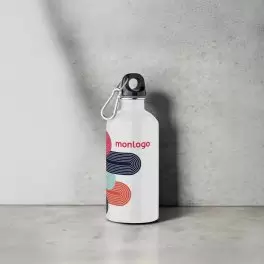 GOURDE EN ACIER RECYCLE 500ML PERSONNALISABLE 'AVEREST'