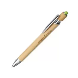 STYLO/STYLET PERSONNALISE EN BAMBOU 'PRINCY WOODY'