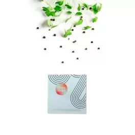 SACHET DE GRAINES PERSONNALISABLE  ZERO PLASTIQUE 'RECOLTI'