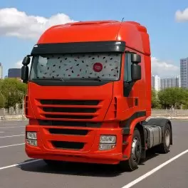 PARE SOLEIL ALU CAMION PERSONNALISABLE 'TRUCKI QUADRI'