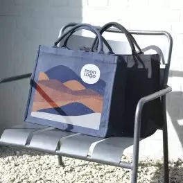 SAC SHOPPING PERSONNALISABLE RECYCLE 500G/M² 'AVOLA'