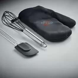 SET 3 USTENSILES CUISINE PERSONNALISABLE 'KUCH'
