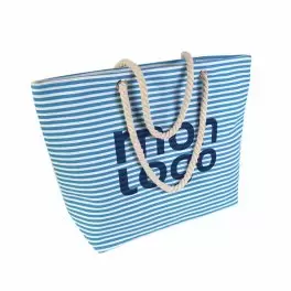 SAC DE PLAGE PERSONNALISABLE FERMETURE ZIPPEE 'GOYAVE'