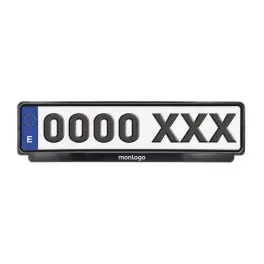 SUPPORT PLAQUE IMMATRICULATION PERSONNALISATION 'DAFTO'