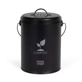 SEAU A COMPOST DE CUISINE PERSONNALISABLE 'POSTCOM'