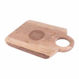PLANCHE EN ACACIA PERSONNALISABLE 'ALICIO'