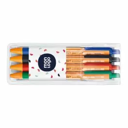 SET 4 STYLOS ROLLER STABILO PERSONNALISABLE 'POINTBALL'