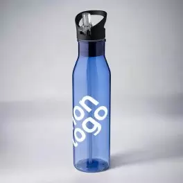 BOUTEILLE RPET PERSONNALISABLE 730ML AVEC PAILLE 'SIMCOE'