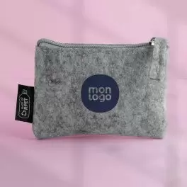 PORTE MONNAIE PERSONNALISE EN FEUTRE 'REDDY COULEUR'