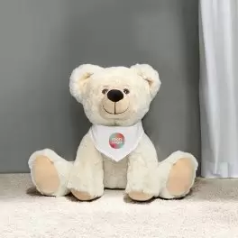 PELUCHE OURSON PERSONNALISABLE 'PADOU BANDANA'