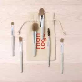 SET DE PINCEAUX A MAQUILLAGE PERSONNALISE 'BLUSH'