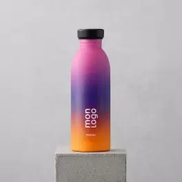BOUTEILLE PERSONNALISEE EN INOX 500ML 'URBAN 24BOTTELS'