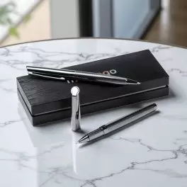 PARURE STYLO ET PORTE MINES PERSONNALISEE 'NAKA'