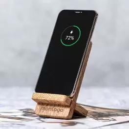 CHARGEUR SANS FIL EN COCO PERSONNALISABLE 'SUPPY'