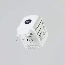 ADAPTATEUR DE VOYAGE PERSONNALISABLE 'TRIPPER'