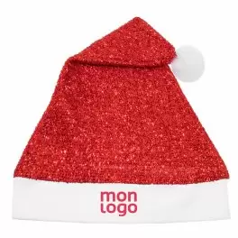 BONNET DE NOEL PAILLETE PERSONNALISABLE 'BRILLA'