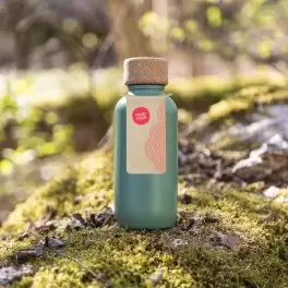 BOUTEILLE PERSONNALISABLE EN BIODECHETS 650ML 'KAKTOO'