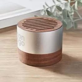 MINI ENCEINTE SANS FIL PERSONNALISABLE 'ELEG ALU'