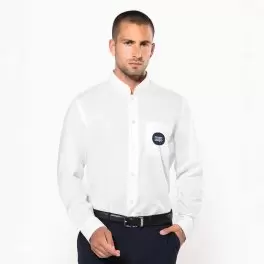 CHEMISE HOMME MAO PERSONNALISABLE 'MAO COLAR'