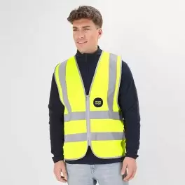 GILET REFLECHISSANT TIRETTE PERSONNALISE 'JESTAL'