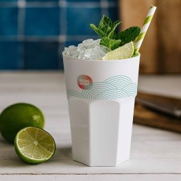 VERRE EN TRITAN 40 CL PERSONNALISABLE 'MOJITO QUADRI'