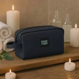 TROUSSE DE TOILETTE PERSONNALISABLE EN PU 'SIMON'