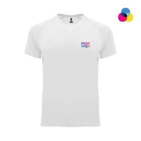 T-SHIRT PERSONNALISÉ HOMME BLANC SUBLIMATION 'ESPORTO'