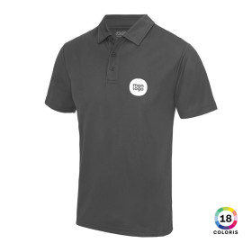 POLO PERSONNALISÉ HOMME RESPIRANT JUST COOL® 'ASTI'