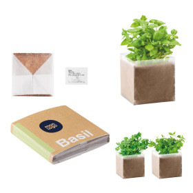 KIT DE PLANTATION PERSONNALISABLE EN SACHET DÉPLIABLE 'MUNDA'