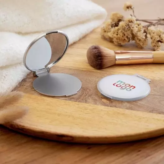 MIROIR DE POCHE PUBLICITAIRE 'BEAUTY'