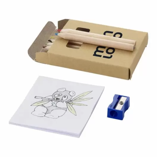 SET COLORIAGE PERSONNALISABLE 8PCS 'CHILDRAW'