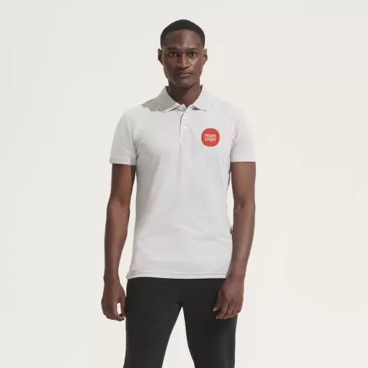 POLO RESPIRANT HOMME 'PERFORMER' 180 GR/M²