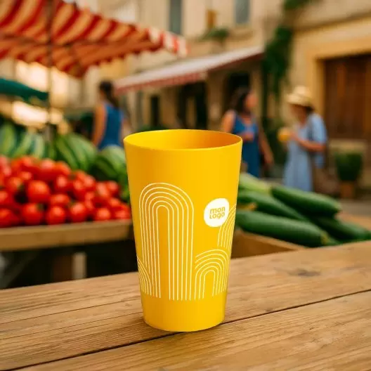 GOBELET PERSONNALISÉ RÉUTILISABLE 30 CL 'CUP'