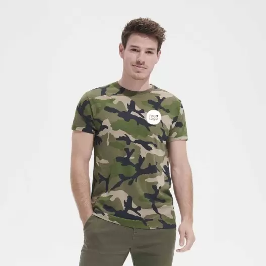 TEE SHIRT PERSONNALISÉ 'CAMO' 